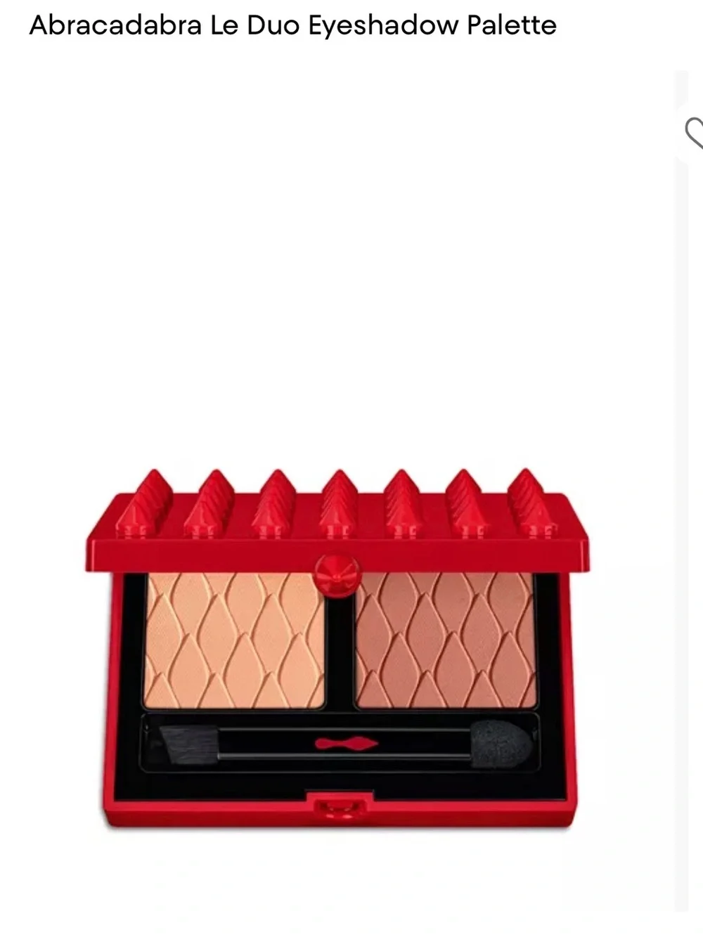 Christian Louboutin Eyeshadow Duo, Rouge Lipstick & GWP Notebook Set